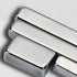 Silver Magnetic Wand for 3D Cat Eyes, Multifunctional Nail Tool with Long Strip Magnet for DIY Manicure - Gel Polish Art