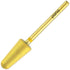 Upgraded PANA Volcano Nail Carbide Bit, Two Way Rotate for Manicure Drill Machine - 3/32" (Extra Fine - XF, GOLD)
