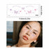 19PCS Cute Temporary Face Tattoos, Fake Freckles Tattoo Sticker, Valentine Heart Tattoo, Butterfly Fake Tattoo, Fairy Temporary Tattoos for Rave Accessories, Adult Kawaii Makeup Accessories for women