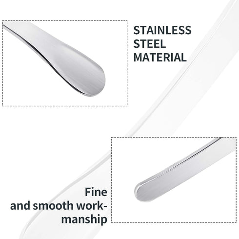2Pcs Mini Metal Cosmetic Spatulas, Makeup and Skincare Spatula, Beauty Accessories for Mixing Plant Masks