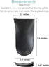 Knock-Knees Bow Legs O/X Type Medial & Lateral Heel Wedge Insoles for Knee Pain, 1 Pair