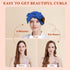 weiwei No Heat Curlers, Overnight Curling Headband Rollers for Women, 9 PCS Gift Set (Blue)