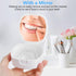 Retainer Case, Mouth Guard Case, Denture Case, Orthodontic Aligner Case with Mirror and Ventilation Holes, Purple Star