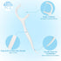 100 Count Floss Picks, Individually Wrapped, Travel Size Dental Flosser, Floss Sticks for Teeth Clean & Oral Care