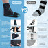 NEWGO Black Ice Pack Wrap for Foot, Plantar Fasciitis Relief, Gel Cold Pack for Ankle Swelling & Sprained Heels