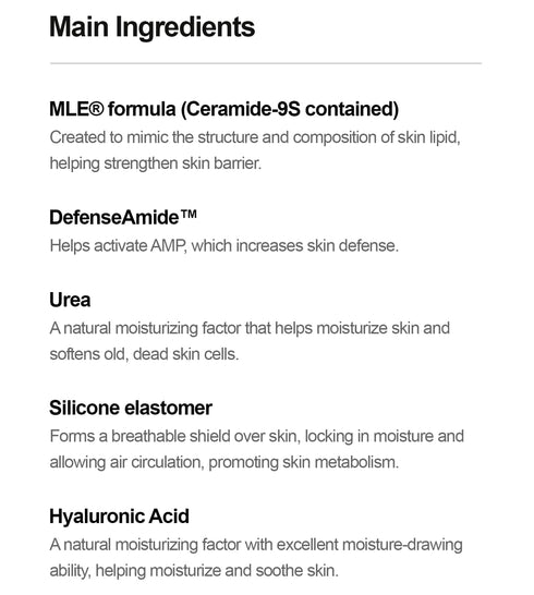 ZEROID Richenic Cream with Urea 5% - Intensive Skin Care for Dry Skin, Korean Face Moisturizer, 2 fl oz