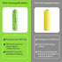 JINTION Solar Rechargeable Ni-MH AA Batteries, 800 mAh, Double A for Solar Lights, 8 Pack