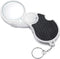 TECHSHARE Lighted Magnifying Glass, 5X Handheld Pocket Magnifier, Illuminated Folding Magnifier for Reading Coins - 45