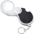 TECHSHARE Lighted Magnifying Glass, 5X Handheld Pocket Magnifier, Illuminated Folding Magnifier for Reading Coins - 45