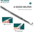 MR.GREEN Cuticle Nippers Nail Manicure Scissors, Stainless Steel Cutters with Pusher for Beauty Tool (Mr-1028+Pusher)