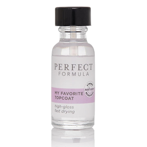 Perfect Formula My Favorite Top Coat - Ultra High Gloss Top Coat and Nail Strengthener - 0.6 Fl Oz