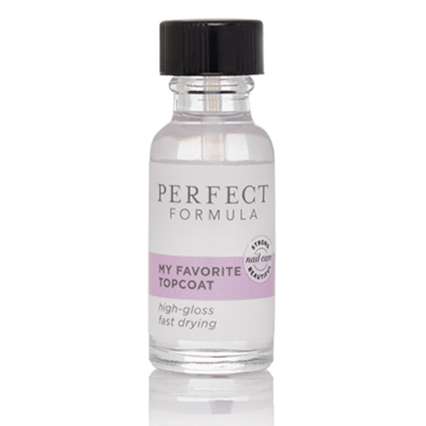 Perfect Formula My Favorite Top Coat - Ultra High Gloss Top Coat and Nail Strengthener - 0.6 Fl Oz