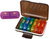 SWETRACE Weekly Pill Organizer Case with Colorful Compartments, Wear-Resistant Portable Medicine Storage Box
