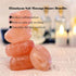 QYLHH Set Moon Shape Himalayan Salt Massage Stones Hot Massage Cold Massage Stones Warm Rocks Kit for Facial SPA
