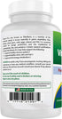 Best Naturals Vitamin B2 (Riboflavin) 400mg - Migraine Relief, Veggie Capsules, 120 Count (Pack of 2)