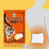 KONGDY Hot Capsicum Plaster Heat Patch Tiger Patches for Neck, Shoulders, Body Muscle Herbal Plaster (20 pcs)