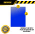 Ultrasac Recycling Bag, 33 Gallon, 9 Mil, 33"x38", Translucent Blue, 50 Count w/Ties