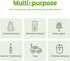 Ni-MH AA Rechargeable Batteries, 1.2V 1200mAh for Solar Lights, Recharge up to 1000 Times (8 Count)