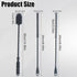 PEUTIER 3pcs Set Silicone Bottle Brush & Straw Cleaner Brush, Reusable Straw Cleaning Brush Water Cup Brush Extra Long