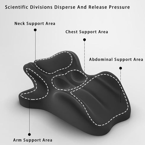 JOYO 27 Memory Foam Couples Pillow - Intimacy Butt Pillow Cushion for Lumbar Support, Lift Waterproof Posture Support