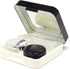 Honbay Fashion Travel Contact Lens Case Kit, Mini Contact Lens Box with Mirror (Black)