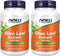 Now Foods Olive Leaf Extract - 500mg Standardized to 6% Oleuropein, 120 Vcaps (2 Pack)