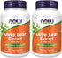 Now Foods Olive Leaf Extract - 500mg Standardized to 6% Oleuropein, 120 Vcaps (2 Pack)