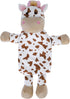 haozaikeji 1 Hot Water Bottle with Plush Cover Cute Animal Hand Warmer Bottle Liter Hot Water Bag for Kids Men Women