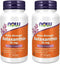 NOW Foods Astaxanthin 10mg, 60 SoftGels (2 Pack)