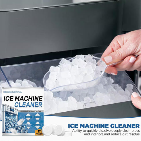 zardlect 24 Ice Machine Cleaner Maker Descaler - Clean Tablets for Ice Machine, Compatible with Opal, Kitchenaid, Helps