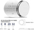 Brightown CR2032 Batteries, 3V Lithium Coin Cell Batteries, 60 Count for Small Electronic Devices