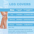 Non-Slip Cast Covers for Shower Leg Adult Short Leg Cast Bag Keep Bandage Dry Reusable Shower Boots for Foot, Knee