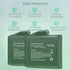 Svenirven 7.4V Set (3500mAh) Batteries for Heated Gloves - Rechargeable Lithium Polymer Replacement Compatible