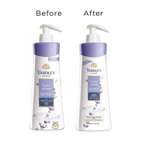 Yardley London English Lavender Hand & Body Lotion for Women, 350ml