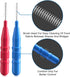 RAZOKO Interdental Brush, Flossing Head Tooth Cleaning Tool (1Pack(2.5mm/3mm)-88pcs)