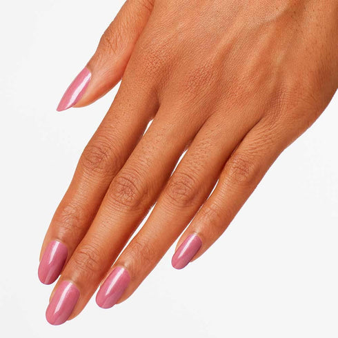 OPI Nail Lacquer Nail Polish, Sheer Light Nude Pink Shimmer, Vegan, Fast Drying, Streak Free