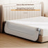 ZOtterly (36 Inch) Baby Bed Rail Guard for Toddlers, Grey, Oxford Fabric, Iron Pipe, Rectangular, Swing Down Bedrail