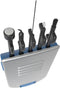 EZY DOSE 5-in-1 Hearing Aid Cleaning Tools, Easy to Use Small Kit for Home or Travel, 5 Piece Set, BPA Free