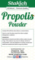 Stakich Bee Propolis Powder, All Natural, 4 Ounce