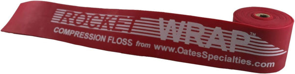 Rocket Wrap Compression Floss Band, Red 7 Foot
