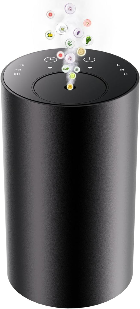 SVNWKRE Waterless Essential Oil Diffuser, Portable Aromatherapy Diffuser, Mini Scent Machine, Battery Operated,