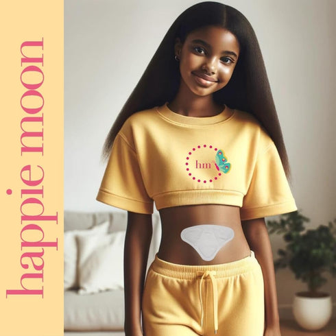 Heating Patches for Period Cramps | Travel Friendly Herbal Heating Pads | Heating Pad for Period Cramps | Heated Comfort | Small Menstrual Heating Pad for Tweens and Teens | 5 Pads