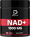 NAD+ Supplement 1000 mg - Pure NAD Supplement for Energy and DNA Repair, 60 Capsules