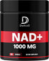 NAD+ Supplement 1000 mg - Pure NAD Supplement for Energy and DNA Repair, 60 Capsules