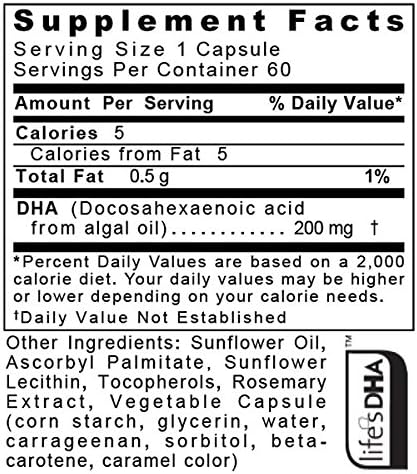 Premier DHA, 60 Softgels, Vegan Product for Brain, Nerves, Eyes, and Heart Support