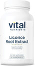 Vital Nutrients Licorice Root Extract | Herbal Immune & Adrenal Support | 90 Vegetarian Capsules, 400 mg