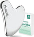 Stainless Steel Gua Sha Facial Tools, Lymphatic Drainage Massager, Metal Guasha for