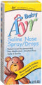 MED-CHOICE Ayr Baby Saline Nose Spray/Drops, Moisturizes & Soothes Sore, Chapped Noses, 1