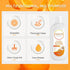 Vacbeuta 4 Packs Floor Cleaning Solution Compatible with Tineco iFloor & Floor One Cleaner Solution Orange Scented Deep