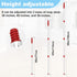 Hezane 4-Section 30-to-58 inch Mop Handle for Ocedar,Spin Mop Replacement Handle Compatible with O Cedar, American